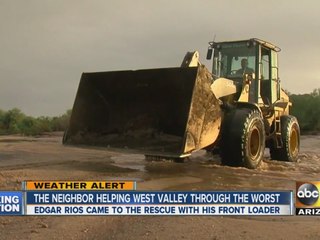 Buckeye man helps neighbors weather the storms