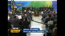 Presidente Dilma Rousseff empossa os novos ministros