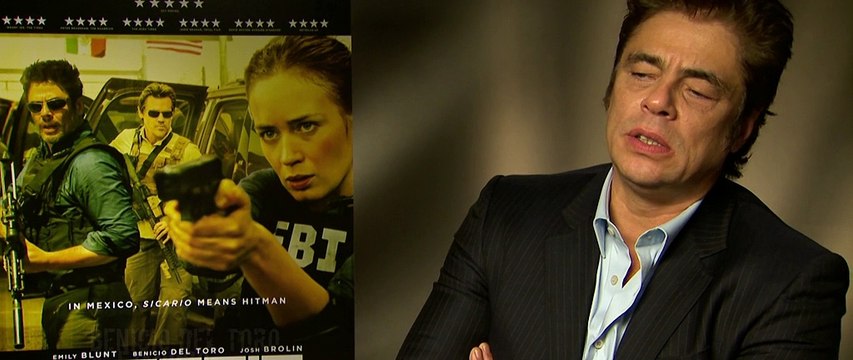 Sicario - Exclusive Interview With Benicio Del Toro