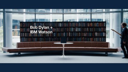 Bob Dylan dans une pub pour IBM Watson... WTF??