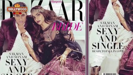 Salman Khan-Sonam Kapoor's SIZZLING Magazine Cover