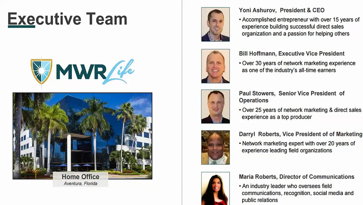 Official Mwrlife Canada Compensation Plan Video