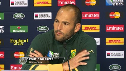 CdM 2015 - Les Springboks toujours sous pression