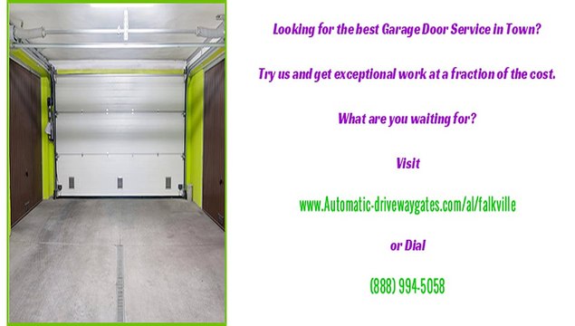 Licensed Garage Door Technicians in Falkville, AL