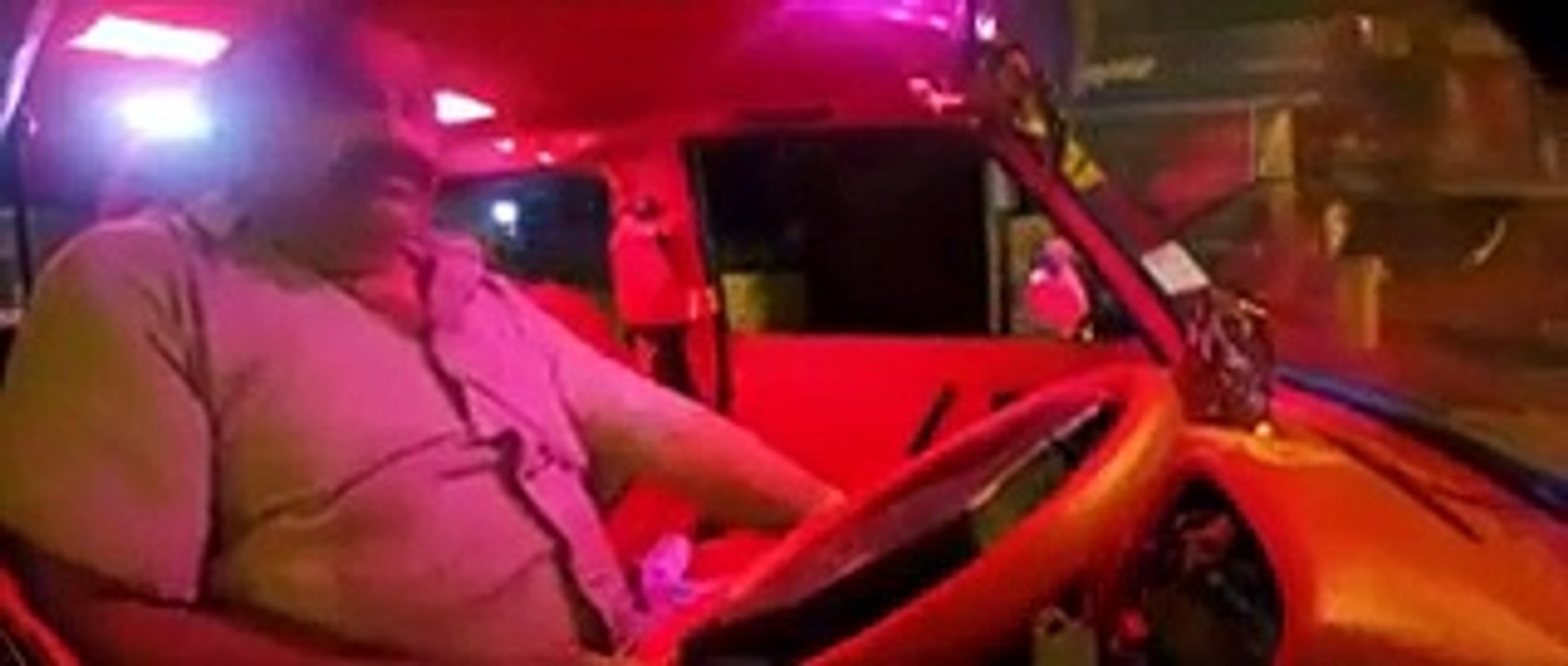 Shocking Videos: See How Red Taxi Becomes Threatening for Passengers