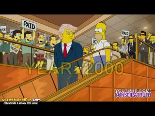 Simpsonslar'ın 15 Sene Önceki A.B.D. Başkanı Kehaneti