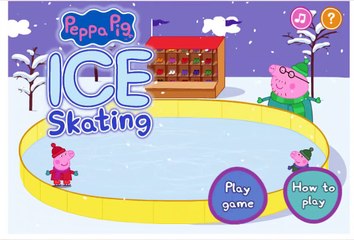 Peppa Pig - Ice Skating - Games Movie For Kids Children