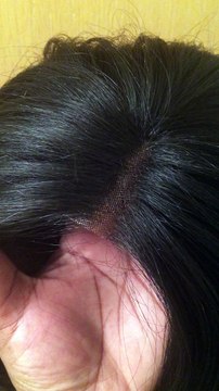 Plucked Hairline on a Synthetic Lace Front Wig