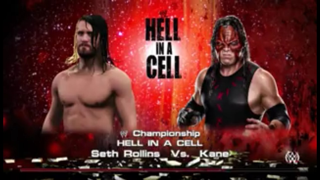Seth Rollins vs. Kane | WWE Hell in a Cell 2015 | WWE 2K15 Gameplay