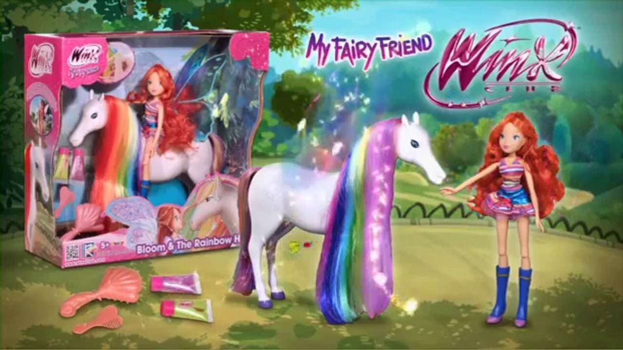 Winx Club - Bloom et Son Cheaval Arc en Ciel