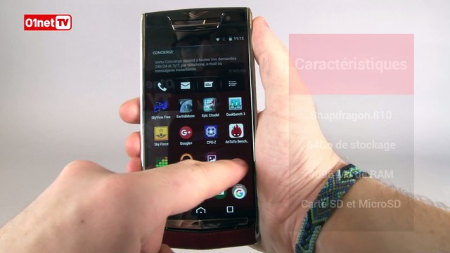 Le Vertu Nouveau Signature Touch : un smartphone de luxe.