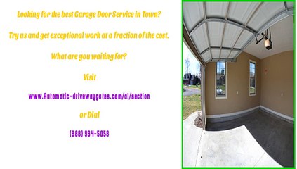 Garage Door Repair Service & Maintenance in Section, AL