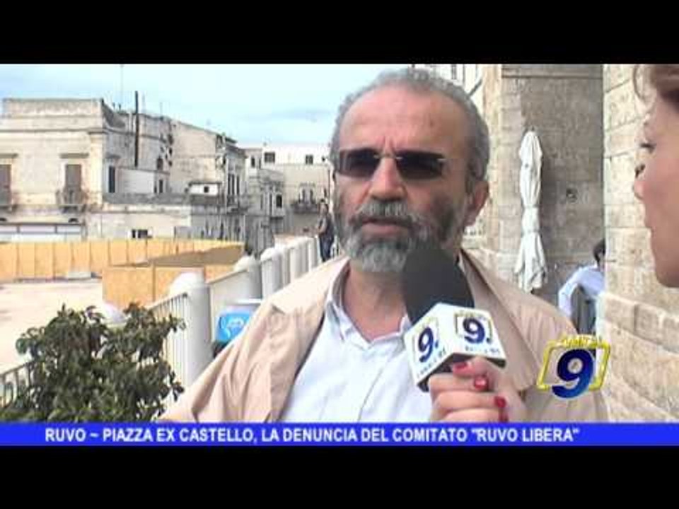 RUVO | Piazza ex castello, la denuncia del comitato 'Piazza Castello'