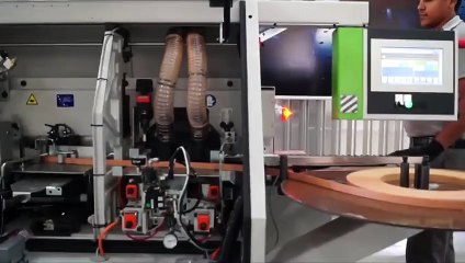 Máy chế biến gỗ cũ- Máy dán cạnh tự động cũ