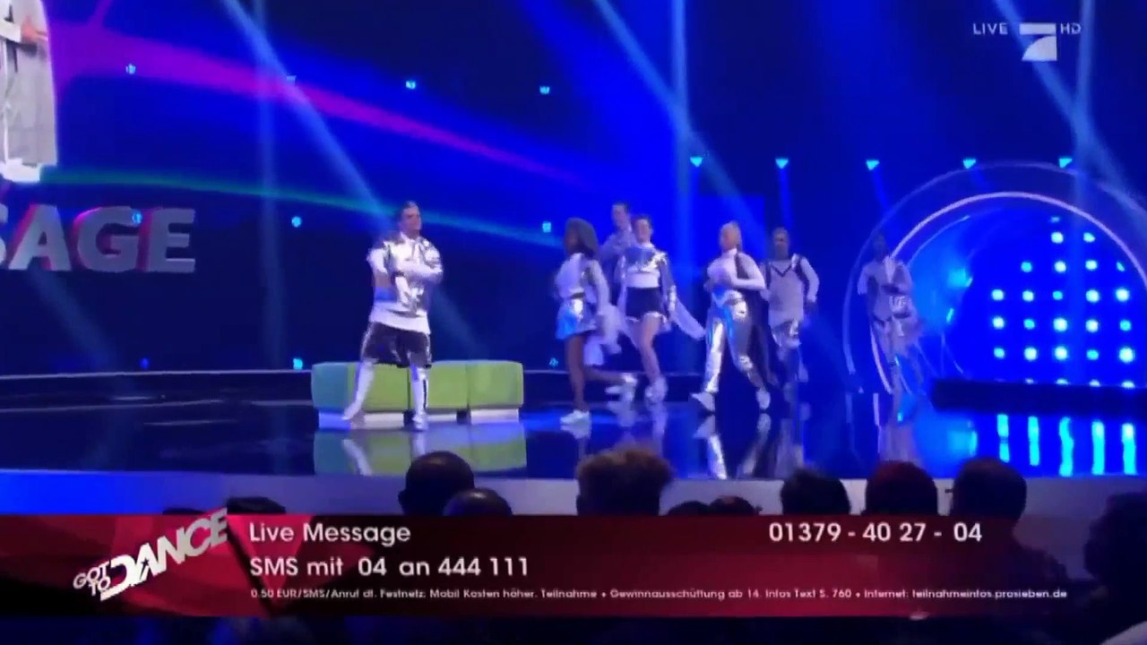 Got To Dance Final 2015 Live Message Daft Punk ft  Pharrell Williams   Get Lucky