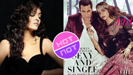 Salman - Sonam Romance V/S Aishwarya Rai's Elegance & More - Magazine Cover Wars October 2015
