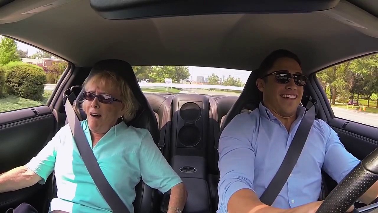 Grandmas GT-R Launch Control Reaction_ GTR 700 HP Hilarious!