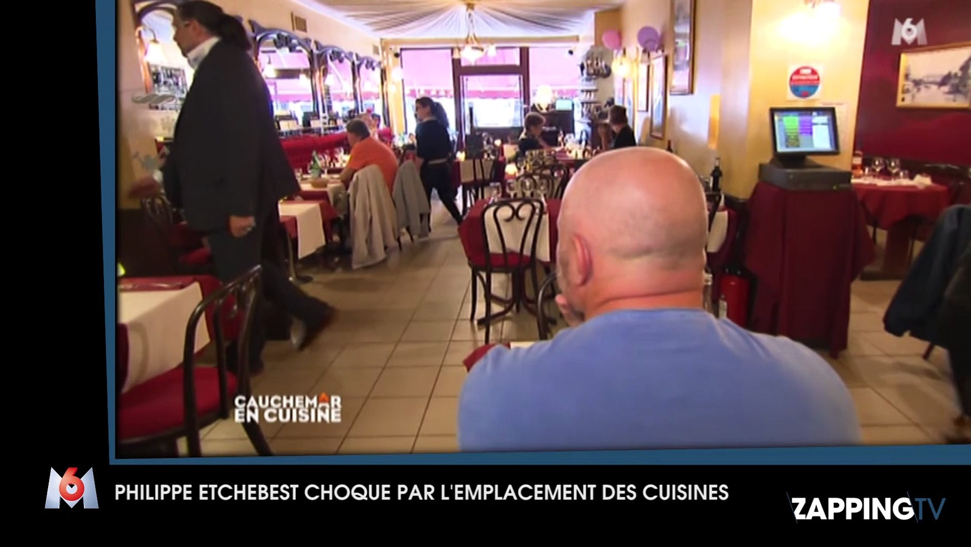 Cauchemar en cuisine - Philippe Etchebest choqué en découvrant  l'emplacement des cuisines d'un restaurant - Vidéo Dailymotion