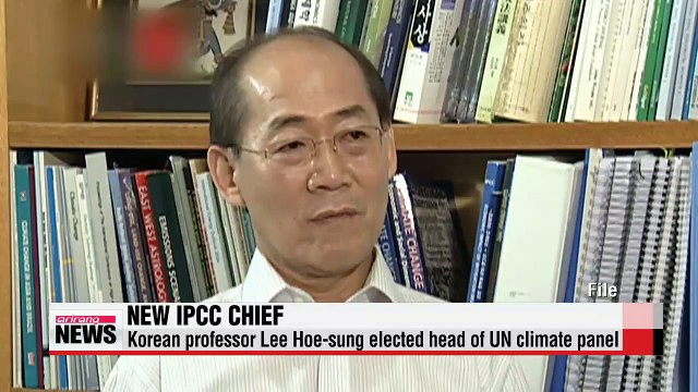 Lee Hoe-sung elected new chair of IPCC
