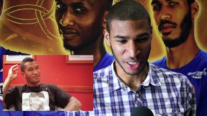 Emmanuel Imorou face à ses coéquipiers