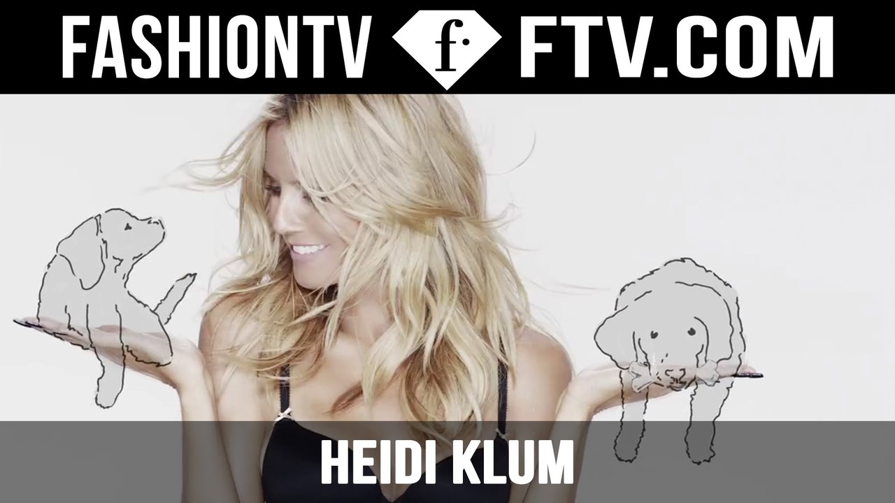 Heidi Klum Presents Her Intimates Range! | FTV.com