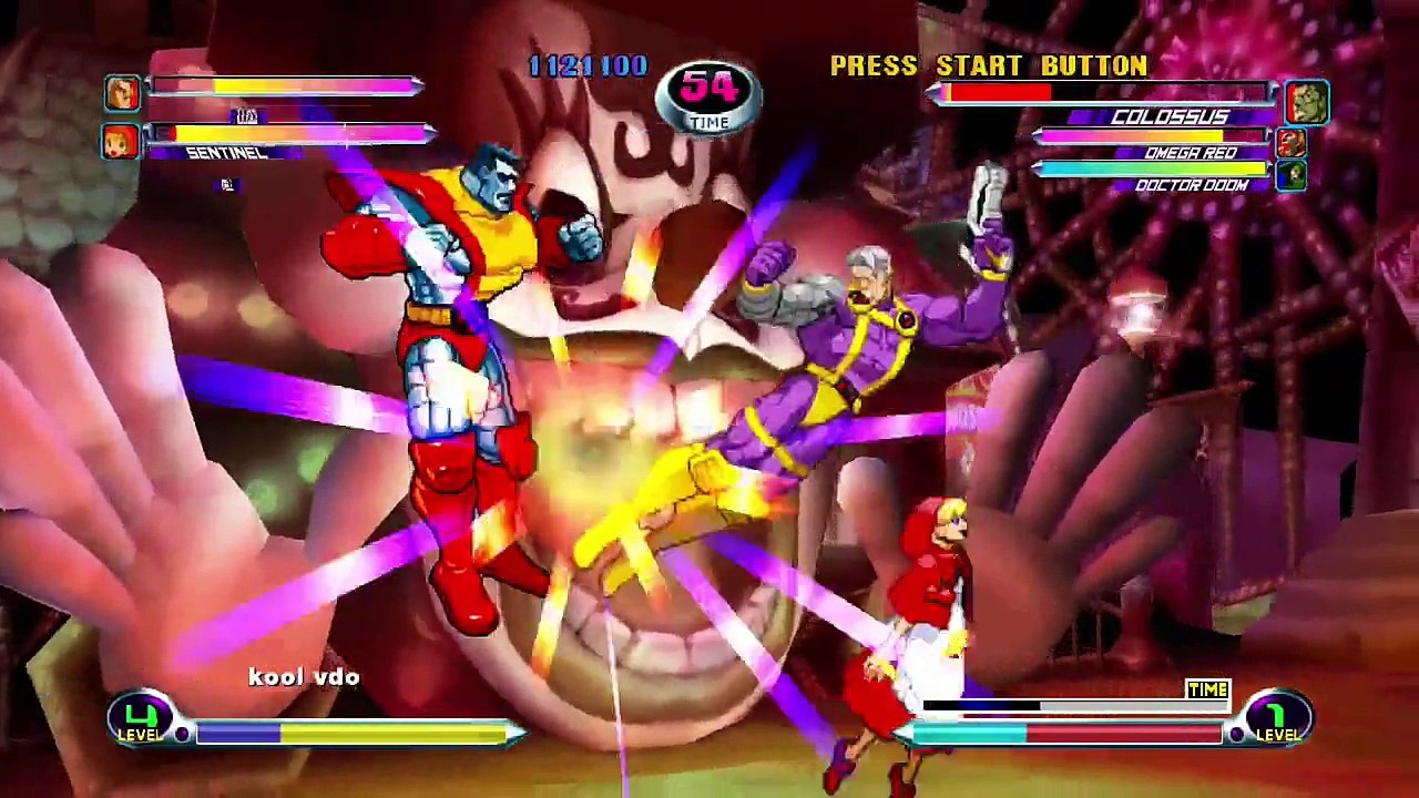 RG Plus Fight Club featuring BB Hood, Cable & Sentinel (MvC2)