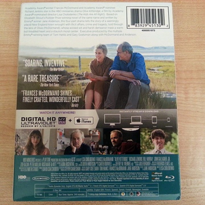 Critique Blu-ray Olive Kitteridge