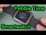 EEVblog #758 - Pebble Time Smartwatch Unboxing & Review