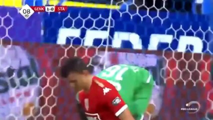 Victime de racisme, Christian Kabasele mime un singe pour fêter un but