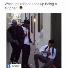When The Robber Ends Up Being A Strip*er