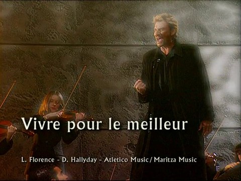 KARAOKE JOHNNY HALLYDAY - Vivre pour le meilleur