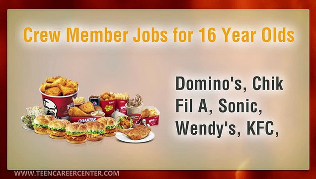 Two Dozen Jobs for 16 Year Olds