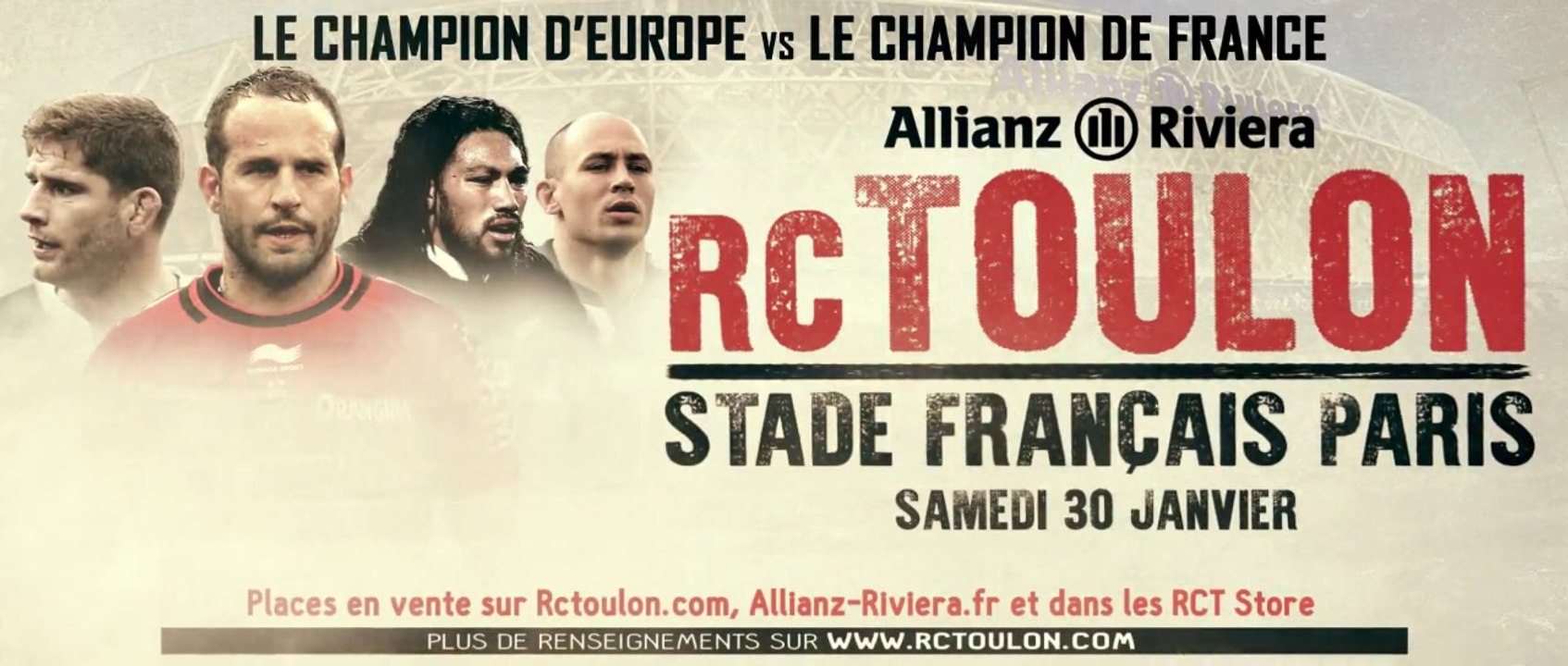 Trailer Toulon vs Stade Français - TOP14 2015-2016