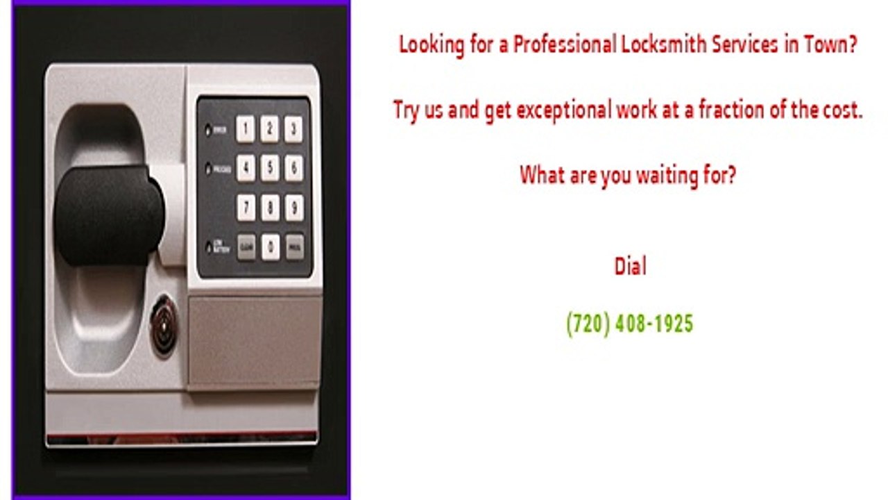 Evergreen, CO 24/7 Locksmith Services
