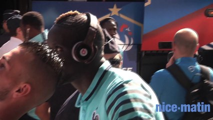 Les Bleus sont arrivés à Nice