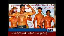 Body building championship in Karachi
