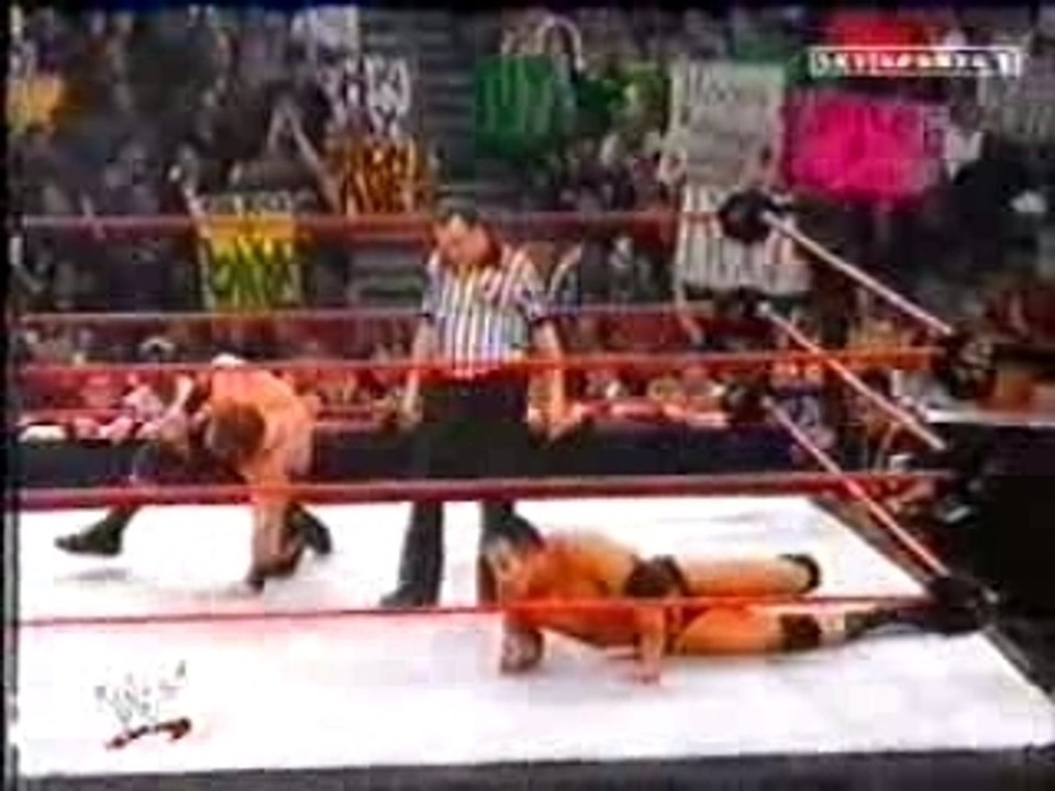 The Rock vs Chris Benoit (Raw 9/25/00)