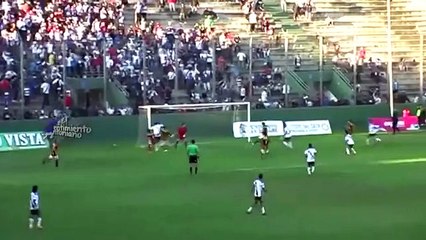 Football Hooligan Falls 30 Feet From Top Of Stadium Fence While Trying To Taunt Opposition Fans