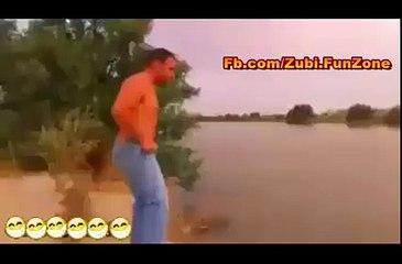 A JUMP INTO THE WATER LIKE BOSS-Prank,Funny,Fun,Comedy