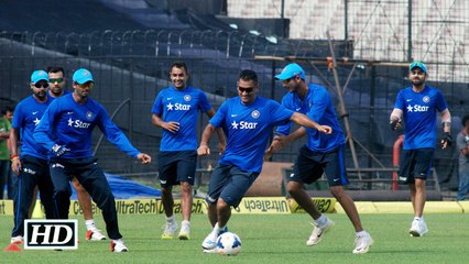 IND v SA 3rd T20 Eden Gardens Indian Team Net Practice