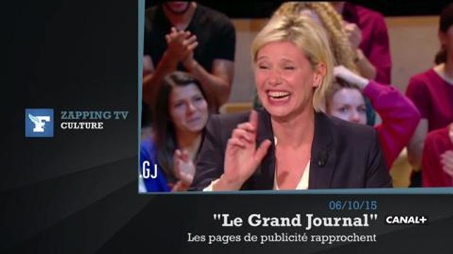 Zapping TV : que se passe-t-il sur le plateau du Grand Journal pendant les pubs ?
