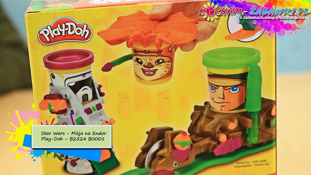 Mission on Endor / Misja na Endor - Star Wars - Play-Doh - Hasbro - B2524 B0001 - Recenzja