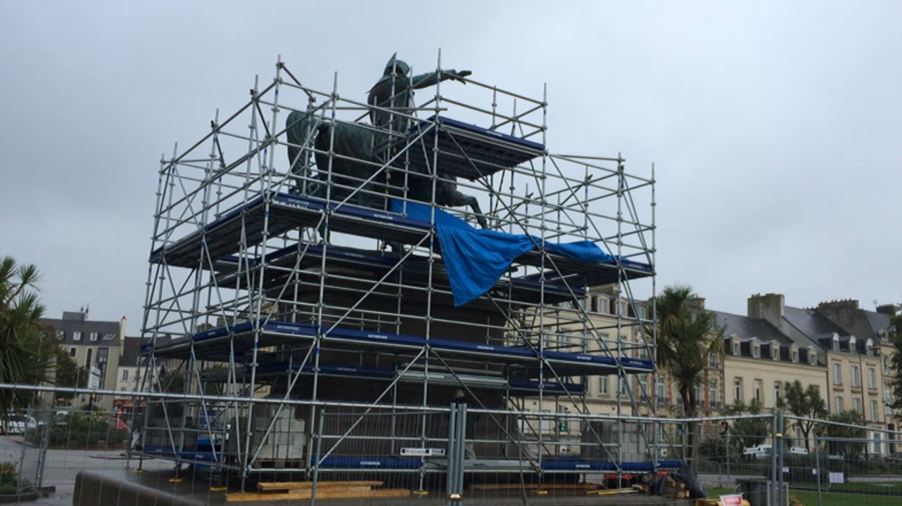 Napoléon quitte Cherbourg