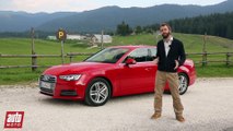 Nouvelle Audi A4 (2015) : Anneaux connectés - Essai vidéo