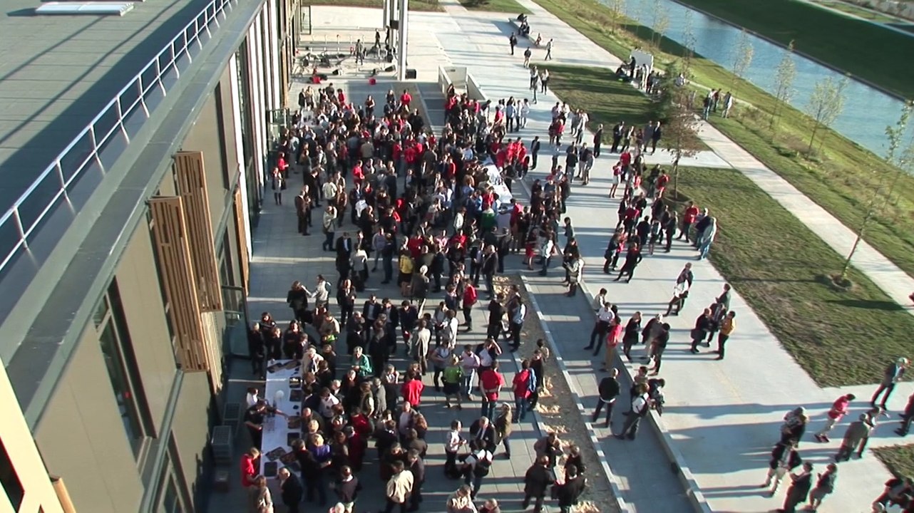 Inauguration de l'Icam Paris-Sénart