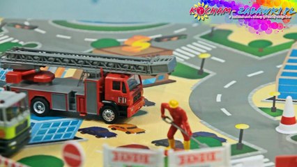 Fire Engine Playset / Zestaw Pojazdów Strażackich - Dickie Toys - 203315396 - Recenzja