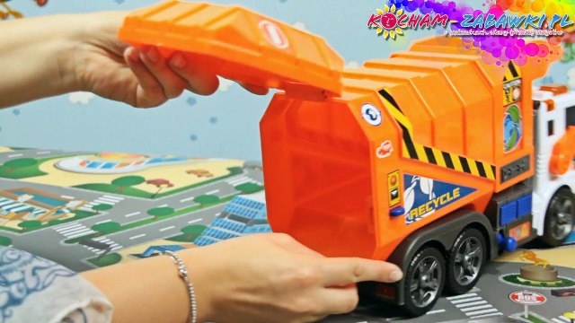 Garbage Truck / Śmieciarka - Dickie Toys - 8369 - Recenzja