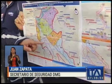 Esta noche se realizará un simulacro con el sistema de alerta temprana en el Valle de Los Chillos