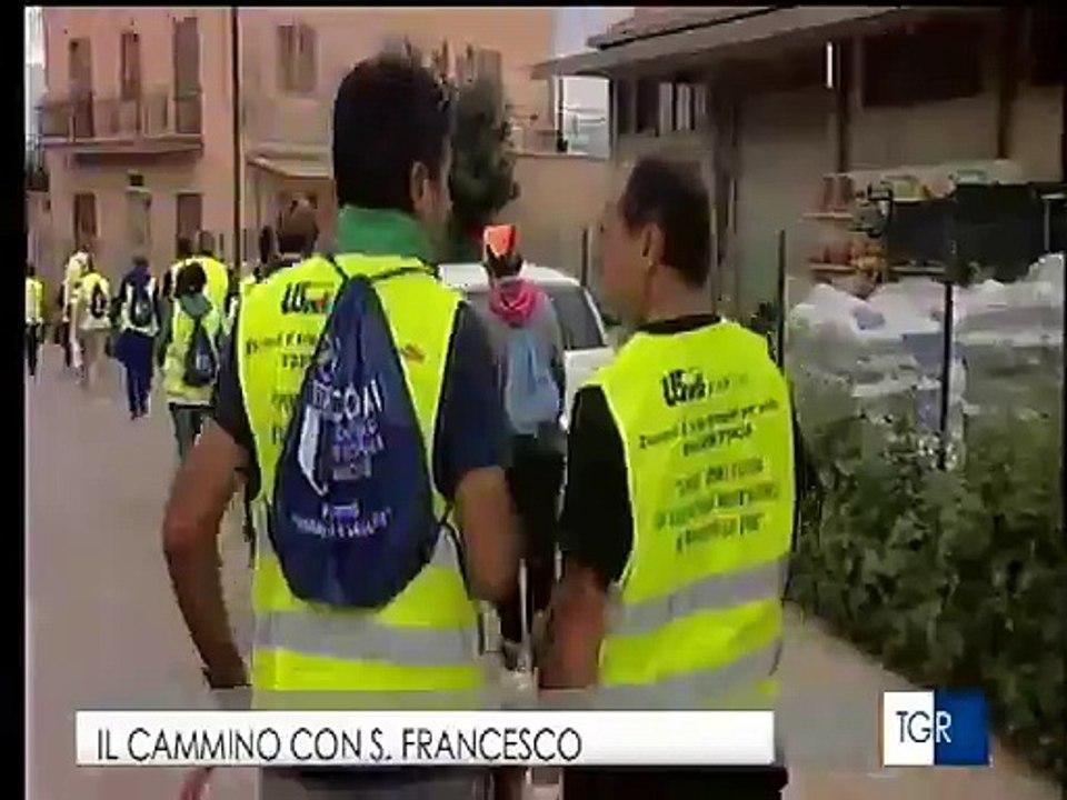 TGR 4 ottobre 2015 - U.S. Acli Marche "In cammino per San Francesco"