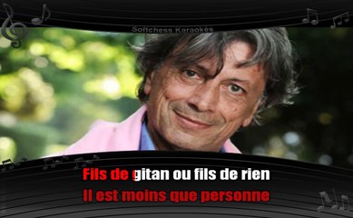 Karaoké Hervé Vilard - L'idiot
